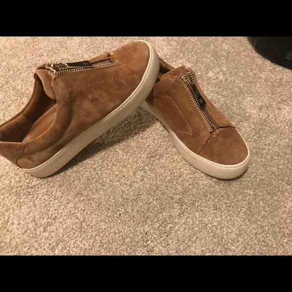 Frye Shoes - Frye suede light brown shoes size 7